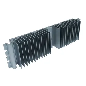 Kunden spezifische Aluminiumprofil-Extrusions-Kühlkörper-CNC-Verarbeitung