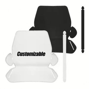 Étui à lunettes personnalisé en PU avec logo par sublimation, portable, vierge, pour transfert thermique, artisanat DIY - Product Image 4