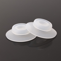 Vanne en silicone de 33 mm de qualité alimentaire pour distribution de sirop de chocolat, moulée par compression, vente chaude de l'usine YEJIA