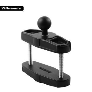 VINmounts 1" Ball Square Tube Clamp Base, 3" Wide Flat Bar/Rod <b>Mount</b>, RAM-Compatible Monitor Bracket VIN-CD-CCB-1 - Product Image 1