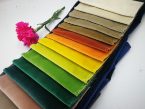 Velours 100% polyester à poils coupés brossés, prêt à l'emploi, pour housses de canapé, coussins de chaise, textiles de maison ou tissus d'ameublement - Product Image 5