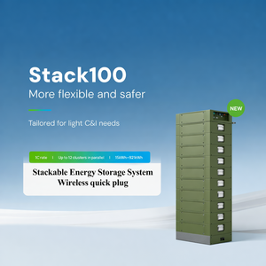 Sistema de Baterías de Litio Lifepo4 de Alto Voltaje Dyness Stack100 de 20kwh 30kwh 40kwh 45kwh 50kwh 60kwh 30kw para Energía Solar - Product Image 2