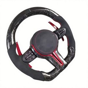 Volante de Cuero y Fibra de Carbono con Calefacción Personalizado para <span class=keywords><strong>BMW</strong></span> G20 G28 G29 G30 G32 G38 Serie 3 <span class=keywords><strong>320i</strong></span> 325i 330i M3 M4 M5 X1 X2 X3 - Product Image 4
