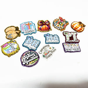 เข็มกลัดพยาบาลแบบยืดหดได้ ลายหมีวิบวับ ปรับแต่งได้ พร้อมแผ่นอะคริลิกแบนสำหรับทำเข็มกลัด DIY - Product Image 3