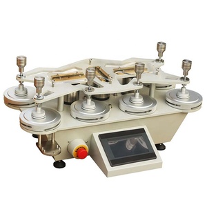 เครื่องทดสอบความทนทานต่อการสึกหรอของผ้า ASTM D4966 ISO 12945 แบบมาร์ตินเดล มิลล์ ASTM D4970 พร้อมหน้าจอสัมผัส สำหรับทดสอบการขัดถูของผ้าทอ - Product Image 3