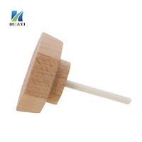 50ml Cilindro Vacío Mini Aceite esencial Reed Difusor Botella Tapas de madera con palo
