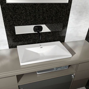 <span class=keywords><strong>Lavabo</strong></span> de baño de cerámica blanca de gran tamaño de <span class=keywords><strong>estilo</strong></span> moderno al por mayor <span class=keywords><strong>Lavabo</strong></span> de pared <span class=keywords><strong>Lavabo</strong></span> de lujo <span class=keywords><strong>Lavabo</strong></span> de mano - Product Image 4