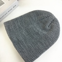 Bonnet tricoté unisexe automne-hiver, style coréen, mignon et doux avec nœud, protection auditive chaude, tendance, décontracté pour l'extérieur, broderie 3D, 100%