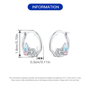 Pendientes de resina epoxi con flor de cobre blanco, resistentes a la decoloración, perfectos para accesorios de fiesta para mujer - Product Image 2