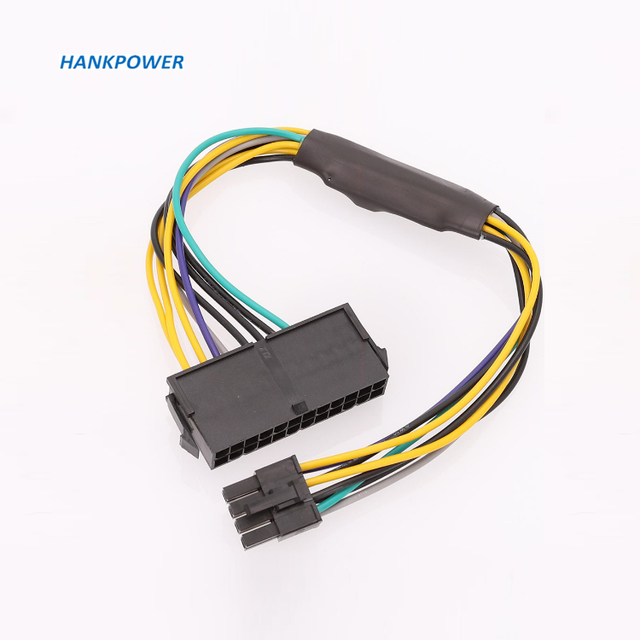 High Quality 24Pin Female to 8Pin Male 3020 7020 9020 ATX Power Supply Motherboard Adapter Cable ATX 24P to 8P Cables