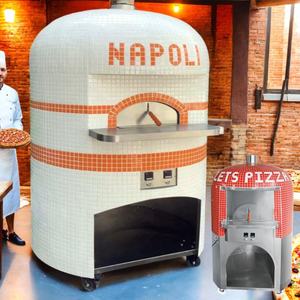 Vente en gros de fours à pizza de fabricants d'occasion professionnels en brique à gaz à bas prix pour l'industrie commerciale et industrielle de Chine - Product Image 1