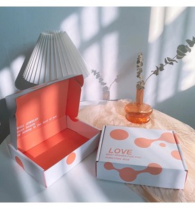 Kraft <b>paper</b> gift mailing cardboard box, corrugated <b>paper</b> <b>packaging</b> cardboard box, can be customized according to needs - Product Image 2