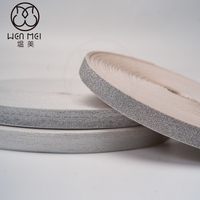 Bande élastique en nylon tricotée de luxe, colorée, à haute ténacité, dorée scintillante, à bas prix, pour accessoires vestimentaires