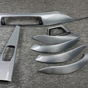 Kit de molduras de fibra de carbono con acabado mate para la serie 3 F30 F32 F34 F36, cubierta del panel de ventilación del aire acondicionado - Product Image 1