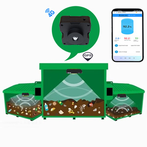 Detector de Nivel Ultrasónico Inalámbrico Inteligente TLC2509-4G, Impermeable IP67, con 4G y GPS, Alimentado por Batería, para Monitoreo de Contenedores de Basura/Tanques - Product Image 5