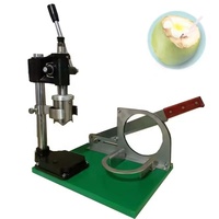 Presse à noix de coco manuelle, machine à ouvrir, à peler et à couper les noix de coco vertes