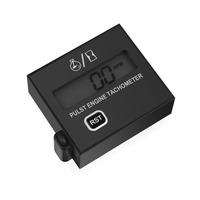 Tachometer Digital Induktif untuk Mesin Bensin, Mesin Gergaji Motor, dan Mesin Pemotong Rumput dengan Layar Digital