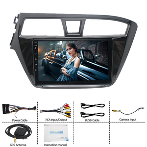 Stereo di navigazione Gps per Auto per <span class=keywords><strong>Hyundai</strong></span> <span class=keywords><strong>I20</strong></span> 2 II Gb 2014 - 2018 supporto telaio Carplay Android Auto Dsp lettore Video per Auto - Product Image 4