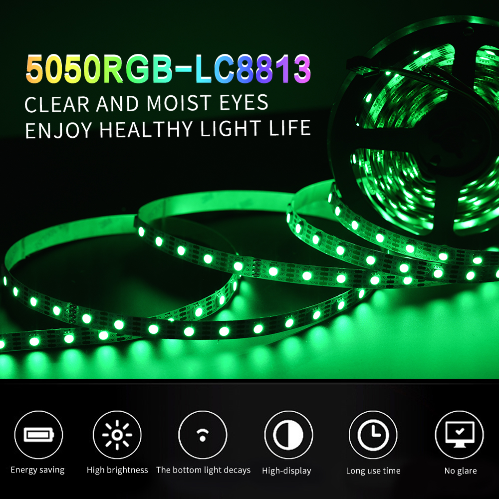 LED strip light 5050 WS2813 5m led strip lights led light strip flexible