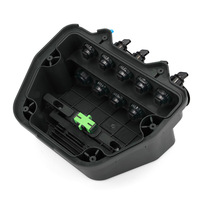 Boîtier de terminaison optique préconnecté SC pour extérieur, PLC 1x2 1x8 10 ports fibre optique pour adaptateur étanche
