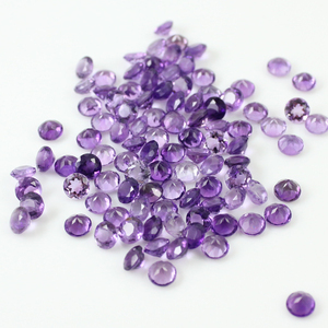 Stars gem Großhandel natürliche Kristalle runde Form natürlichen Citrin Granat Amethyst losen Kristalls tein - Product Image 1
