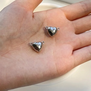 Hình Trái Tim Móc Từ Cho Đồ Trang Sức Vàng Đen Bạc Móc Từ Tính Cho Vòng Đeo Tay Vòng Cổ Làm Đồ Trang Sức Tự Làm Phụ Kiện - Product Image 6