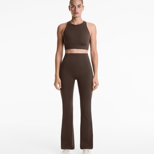 Conjunto de Yoga Elástico y Transpirable 2025 para Mujer, Dos Piezas, Ropa Deportiva para Gimnasio y Aire Libre, Leggings de Yoga con Cierre Frontal - Product Image 2