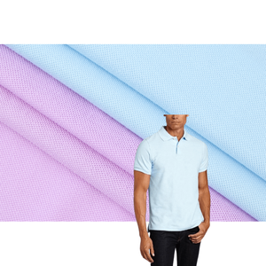 BC0017 telas textiles Venta al por mayor TC Cuenta de color sólido Polo <span class=keywords><strong>Tela</strong></span> de punto Fabricante de <span class=keywords><strong>tela</strong></span> de polo - Product Image 1