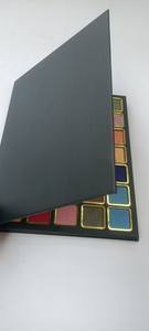 Palette de fards à paupières de luxe de haute qualité, haute pigmentation, longue tenue, 35 couleurs, paillettes, brillance, mat, maquillage des yeux, fards à paupières vegan - Product Image 6