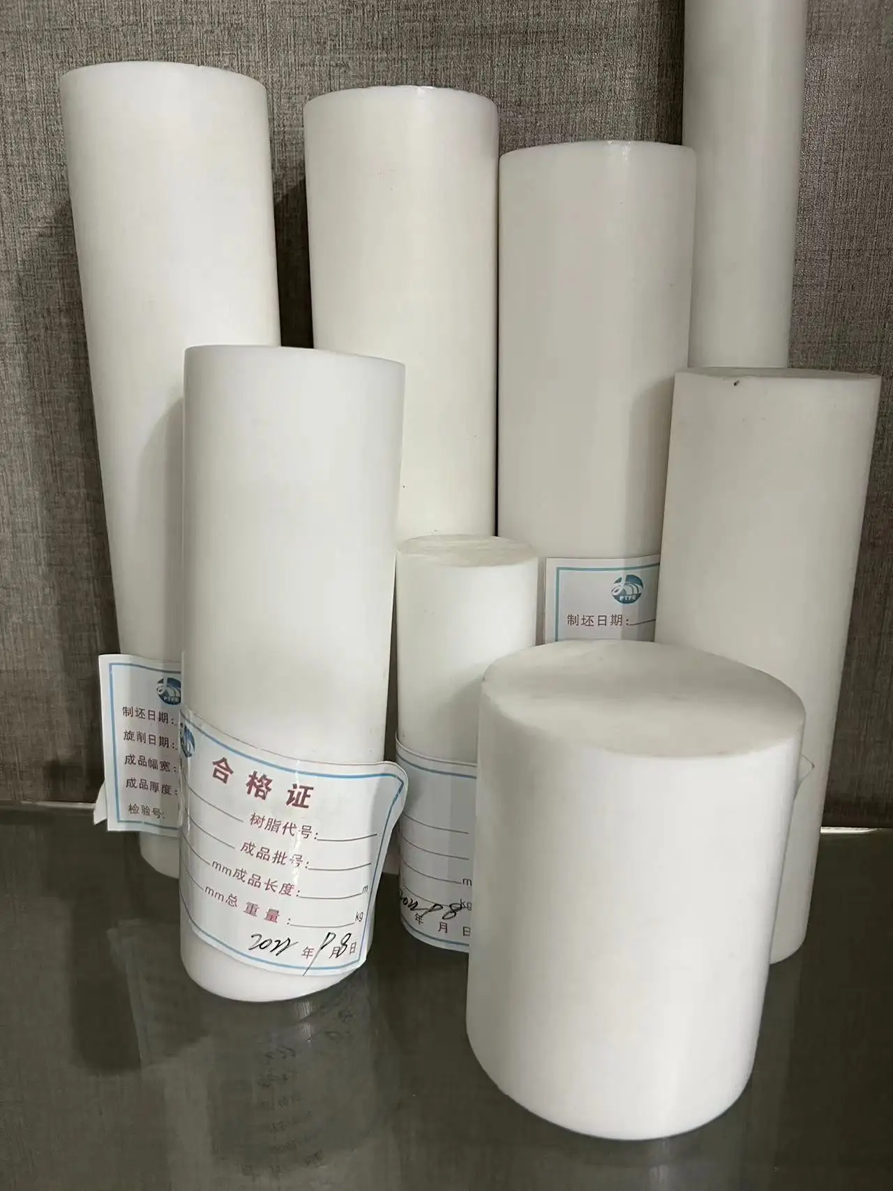 PTFE 재료 직경 3mm ~ 400mm PTFE 플라스틱 막대