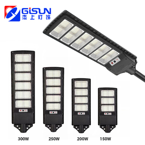 โคมไฟถนนกลางแจ้งกันน้ำ IP65 100W 150W 200W 250W 300W ไฟ LED พลังงานแสงอาทิตย์พร้อมระบบควบคุมแสงอัตโนมัติ - Product Image 2
