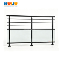 Barres de sécurité en acier inoxydable HJ de haute qualité pour balcon ou terrasse, conception de raccords de sécurité pour escalier