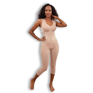 Camiseta sin mangas moldeadora larga Fajas reductoras Mujeres para control de abdomen Bragas moldeadoras de cuerpo de cintura alta - Product Image 3