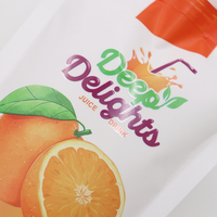 Pochette Doypack en plastique PET/PP avec bec verseur pour emballage de boissons, jus, eau, lait, yaourt, liquides, aliments pour bébés et gelée