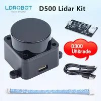 Kit Lidar LDROBOT D500 avec scanner radar LD06 LD19 12 mètres, balayage à 360 degrés intérieur/extérieur, prise en charge ROS1 ROS2