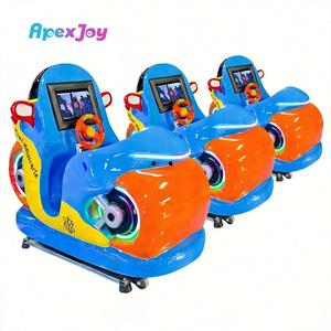 ApexJoy DiDi Moto-2026 Machine de jeu d'arcade à monnayeur, manège moto électrique en fibre de verre pour enfants de 3 à 12 ans, monoplace - Product Image 3