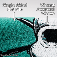 Jacquard Modern Eco-Friendly Beach Towel 100% Cotton Yarn-Dyed 70x140cm 500gsm Luxury High Absorbent OEKO-TEX 500pcs MOQ USA