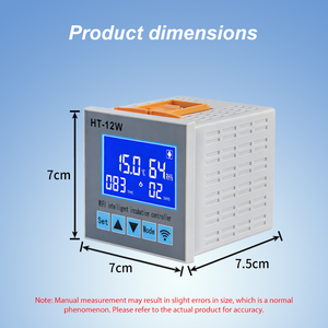 Contrôleur de température et d'humidité intelligent WIFI à 2 relais, hygromètre thermomètre <span class=keywords><strong>pour</strong></span> congélateur, incubateur, plantes - Product Image 5