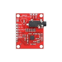 Modul Ecg AD8232 Kit Modul Sensor Pemantauan Ecg Denyut Jantung Pengukuran Ecg Modul AD8232