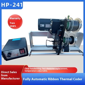 HP-241 <span class=keywords><strong>machine</strong></span> d'emballage alimentaire verticale intermittente <span class=keywords><strong>machine</strong></span> d'étiquetage ruban de suivi synchrone automatique codage à chaud - Product Image 4