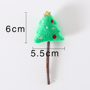 Navidad hombre mascota <span class=keywords><strong>Catnip</strong></span> cachorros de peluche juguetes para perros gatos Kit juguetes suaves para limpiar los dientes juego de juguetes de Navidad - Product Image 6