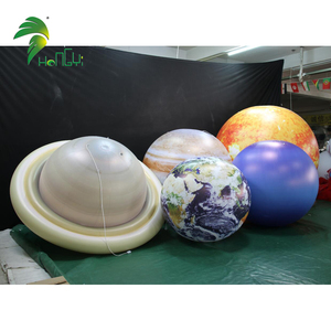 Planeta Inflable Gigante <span class=keywords><strong>en</strong></span> Oferta, Material de PVC, <span class=keywords><strong>Planetas</strong></span> del <span class=keywords><strong>Sistema</strong></span> <span class=keywords><strong>Solar</strong></span> Inflables <span class=keywords><strong>con</strong></span> Luces LED para Eventos - Product Image 1