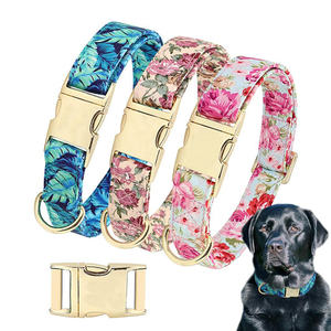 Maßgefertigte Luxuriöse Stilvolle Sublimationsdruck Nylon-Hundehalsbänder Langlebig Wärmeübertragung Verstellbar Personalisiert - Product Image 3