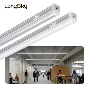 Dimmable linkable Batten tích hợp lịch thi đấu trong nhà bếp 2ft 4ft T5 LED ống đèn