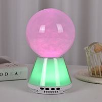 Lampe à paillettes LED RVB contemporaine pour connectivité Bluetooth Roman Switch Control Design contemporain Corps en plastique Batterie