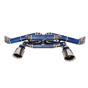 Système d'échappement Catback Valvetronic en titane Ecnal pour Porsche 718 GT4 RS 4.0T <span class=keywords><strong>2020</strong></span>+, silencieux <span class=keywords><strong>de</strong></span> performance, tuyau d'échappement - Product Image 1