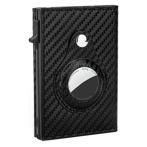 Landy – étui de protection pour sac à main, localisateur de pochettes, porte-cartes de crédit <span class=keywords><strong>Portable</strong></span> en cuir, portefeuilles Pop-Up - Product Image 2