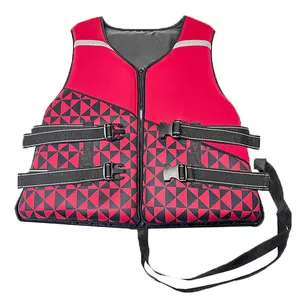 Alta flutuabilidade Neoprene Epe Foam Lifesjacket Adulto Water Sports Life Jacket Natação Kayak Life Vest