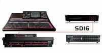 Console de Mixage Audio Numérique Professionnelle 32 Entrées 16 Sorties, Boîtier d'Interface d'Extension pour Performance Scénique
