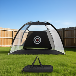 Filet d'entraînement de golf portable avec tissu cible pour la pratique en intérieur et en extérieur, sac de transport inclus - Product Image 2